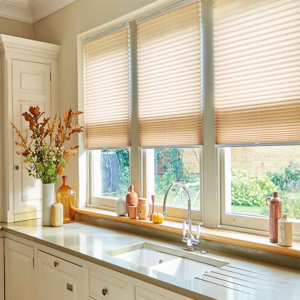 Pleated blinds in Dartford